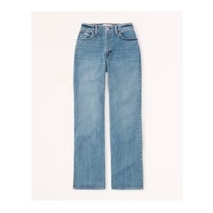 Abercrombie Curve Love 90s Relaxed Jean in Medium